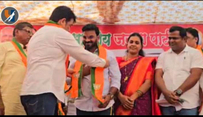 पालघरमधील साधू हत्याकांडातील मुख्य आरोपी भाजपमध्ये