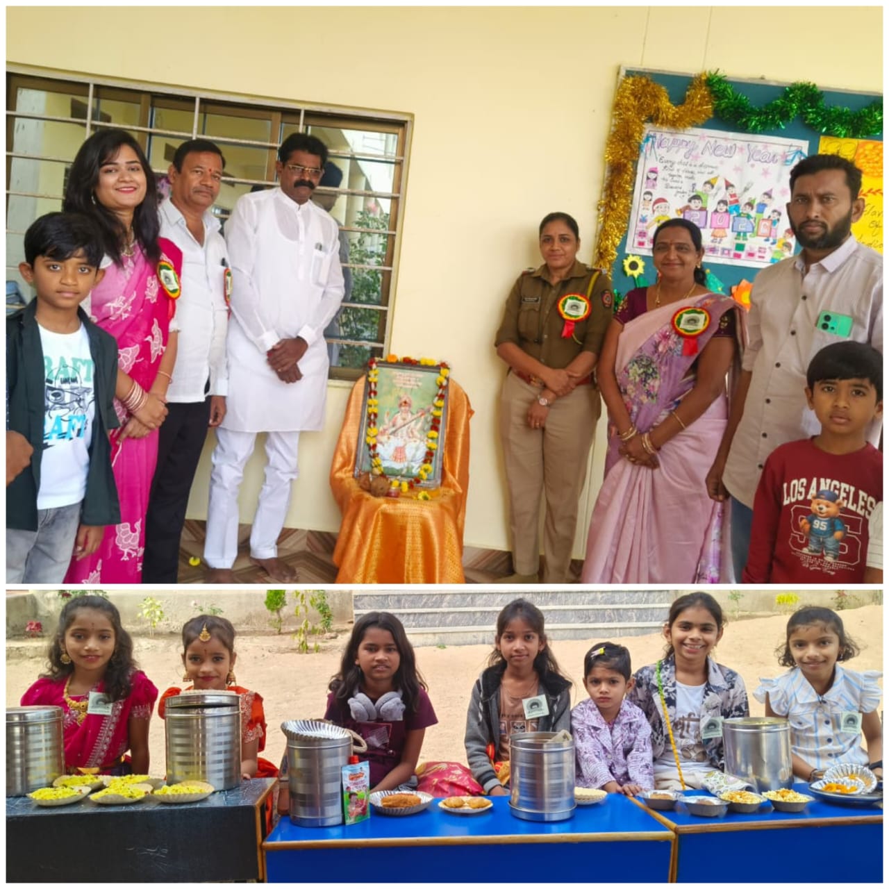 सनशाईन स्कुल येथे खाद्य महोत्सव मोठ्या उत्साहत संपन्न