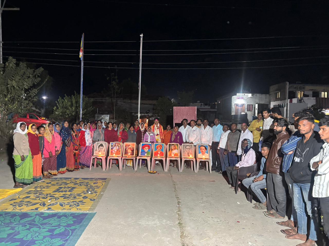 खतगांव येथे  जिल्हाध्यक्ष शंकर महाजन, यांचे सत्कार संपन्न